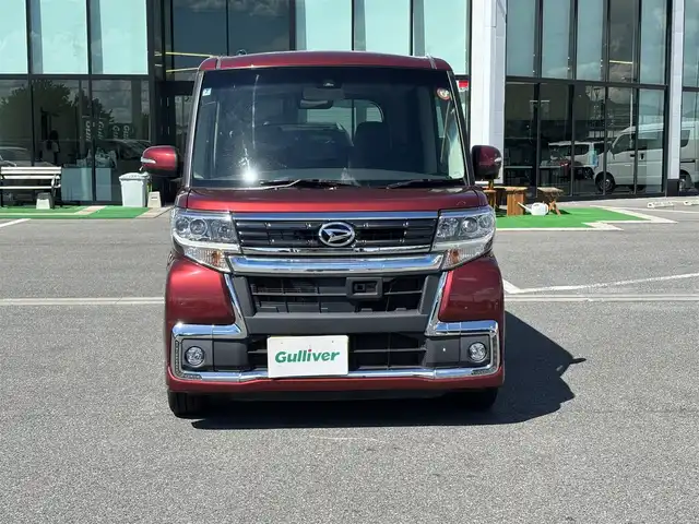 ダイハツ タント カスタム RS トップED SAⅡ 奈良県 2016(平28)年 7万km ファイアークォーツレッドM フルセグナビ　/Ｂｌｕｅｔｏｏｔｈ　/ＣＤ／ＤＶＤ　/バックカメラ　/スペアキー　/ターボ　/バックカメラ　/両側パワースライドドア　/フロアマット　/純正アルミホイール　/衝突軽減ブレーキ　/ＬＥＤヘッドライト