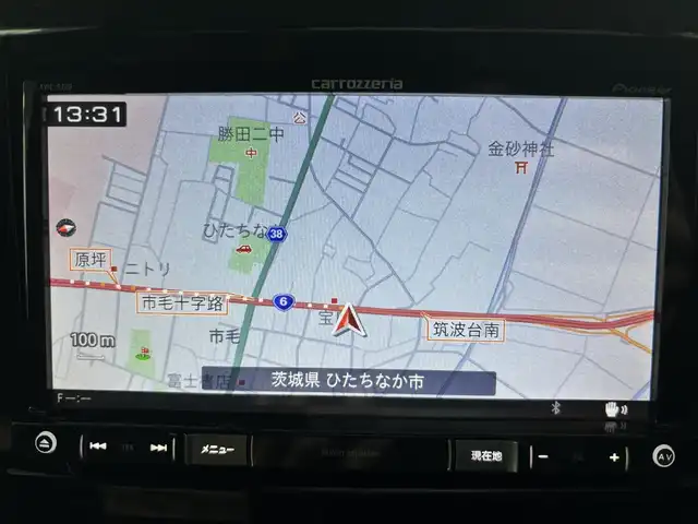 スズキ ジムニー ランドベンチャー 茨城県 2015(平27)年 9.8万km パールホワイト 社外メモリナビ（型番：AVIC-RZ09）/　（AM/FM/CD/DVD/BT）/バックカメラ/ETC/HDMI/フルセグテレビ/シートヒーター（D席）/前方ドライブレコーダー/純正ドアバイザー/純正フロアマット