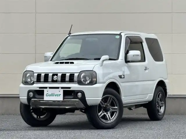 スズキ ジムニー ランドベンチャー 茨城県 2015(平27)年 9.8万km パールホワイト 社外メモリナビ（型番：AVIC-RZ09）/　（AM/FM/CD/DVD/BT）/バックカメラ/ETC/HDMI/フルセグテレビ/シートヒーター（D席）/前方ドライブレコーダー/純正ドアバイザー/純正フロアマット