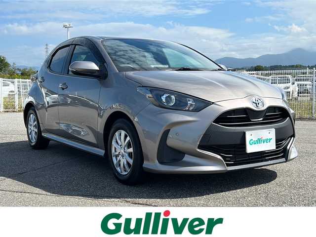トヨタ ヤリス G 富山県 2021(令3)年 2.5万km アバンギャルドブロンズメタリック 純正ナビ/バックカメラ/クルーズコントロール/スマートキー/電動格納ミラー/ＥＴＣ/プッシュスタート/純正フロアマット/横滑り防止装置/盗難防止装置/サイドエアバック/オートマチックハイビーム