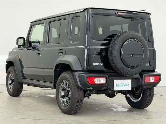 スズキ ジムニー ノマド FC 愛知県 2025(令7)年 0.1千km 黒 登録済未使用車/登録時走行距離26km/4WD/デュアルカメラブレーキサポート/革巻きステアリング/ステアリングリモコン/アダプティブクルーズコントロール/前席シートヒーター/ミラーヒーター/アイドリングストップ