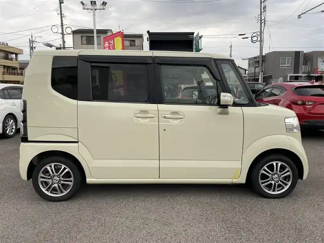 ホンダ Ｎ ＢＯＸ G Lパッケージ 石川県 2014(平26)年 5.9万km ヒダマリアイボリーパール 社外メモリーナビ/社外CD/ワンセグTV/ETC/両側パワースライドドア/スマートキー/プッシュスタート/電動ミラー/ベンチシート/スタッドレス&AW積み込み/保証書