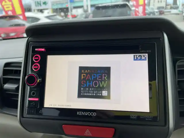 ホンダ Ｎ ＢＯＸ G Lパッケージ 石川県 2014(平26)年 5.9万km ヒダマリアイボリーパール 社外メモリーナビ/社外CD/ワンセグTV/ETC/両側パワースライドドア/スマートキー/プッシュスタート/電動ミラー/ベンチシート/スタッドレス&AW積み込み/保証書