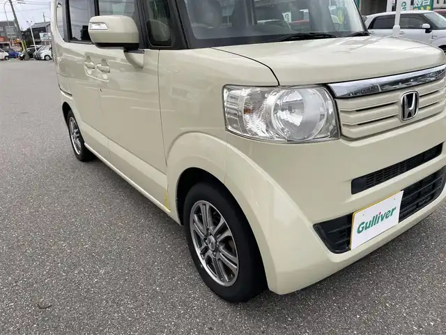 ホンダ Ｎ ＢＯＸ G Lパッケージ 石川県 2014(平26)年 5.9万km ヒダマリアイボリーパール 社外メモリーナビ/社外CD/ワンセグTV/ETC/両側パワースライドドア/スマートキー/プッシュスタート/電動ミラー/ベンチシート/スタッドレス&AW積み込み/保証書