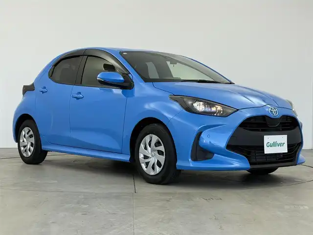 トヨタ ヤリス G 愛知県 2020(令2)年 3.9万km 青 純正ディスプレイオーディオ/バックカメラ/プリクラッシュセーフティシステム　/オートハイビーム/ドライブレコーダー/スマートキー/プッシュスタート/電動格納ミラー/ビルトインETC/Bluetooth/ワンオーナー