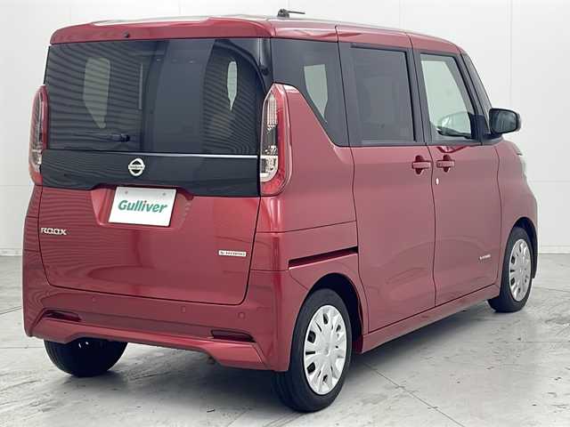 日産 ルークス X 茨城県 2020(令2)年 3.5万km スパークリングレッドM カーオーディオ　（carrozzeria）/・Bluetooth接続/片側パワースライドドア/コーナーセンサ/スマートキー/ETC/オートライト/ABS/横滑り防止装置