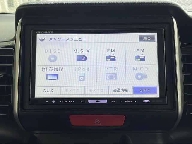 ホンダ Ｎ ＢＯＸ カスタム G Lパッケージ 青森県 2013(平25)年 10.9万km クリスタルブラックパール 片側パワースライドドア/横滑り防止システム/ETC/オートライト/HIDヘッドライト/フォグランプ/社外15インチアルミ/純正フロアマット/プッシュスタート/スマートキー/ドアバイザー
