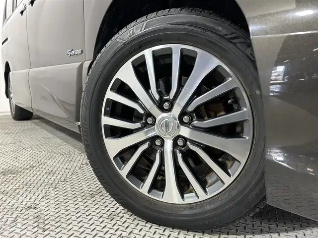 日産 セレナ HWS S HV Vセレ Aセーフ 大阪府 2015(平27)年 6.2万km タイガーアイブラウン 黒革シート 純正ナビTV 360カメラ フリップダウンモニター クルーズコントロール 衝突軽減ブレーキ レーンアシスト 両側パワースライドドア クリアランスソナー リアオートエアコン ETC