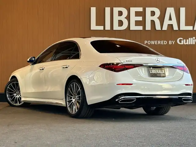 メルセデス・ベンツ Ｓ５００ 4マチック AMGライン 宮城県 2021(令3)年 2.9万km ダイヤモンドホワイト レザーエクスクルーシブパッケージ/ベーシックパッケージ/3Dコックピットディスプレイ/パノラミックスライディングルーフ/ヘッドアップディスプレイ/Burmesterサラウンドサウンドシステム/MBUX/フルセグTV/360°カメラシステム/ブラックレザーシート/シートベンチレーション/シートヒーター/メモリ機能付きパワーシート/キーレスゴー/パワートランクリッド/DIGITALライト/アダプティブハイビームアシスト・プラス/純正20インチAW/ドライブレコーダー