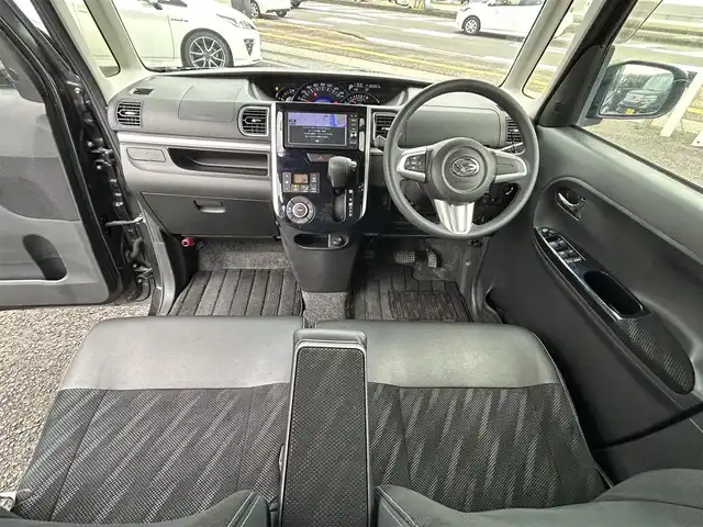 ダイハツ タント カスタム X トップED SAⅡ 宮崎県 2016(平28)年 10.4万km ブラックマイカメタリック /ナビ(NSZP-W66DE)//TV/CD?DVD/Bluetooth//バックカメラ//片側パワースライドドア//ETC//純正フロアマット//純正アルミホイール//ドアバイザー//オートライト//フォグライト//プッシュスタート//電格ウィンカーミラー