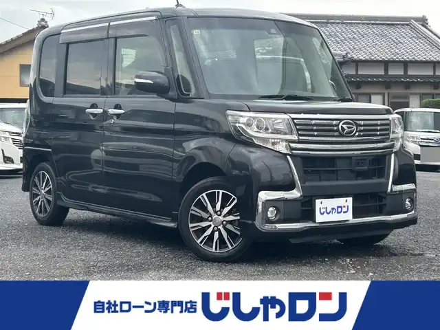 ダイハツ タント カスタム X トップED SAⅡ 宮崎県 2016(平28)年 10.4万km ブラックマイカメタリック /ナビ(NSZP-W66DE)//TV/CD?DVD/Bluetooth//バックカメラ//片側パワースライドドア//ETC//純正フロアマット//純正アルミホイール//ドアバイザー//オートライト//フォグライト//プッシュスタート//電格ウィンカーミラー