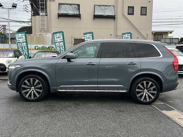ボルボ ＸＣ９０ D5 AWD インスクリプション 福島県 2020(令2)年 4.6万km グレー /正規ディーラー車//harman/kardon //メーカーナビ//フルセグ/BT/AppleCarPlay/AndroidAUTO //全方位カメラ//ETC//ドラレコ　//黒革シート　//パワーシート//シートヒーター/ベンチレーション//パワーバックドア　//ルーフレール//サイドステップ　//純正20AW　//HUD//衝突回避//車間警告//レーンキーピングエイド//クロストラフィックアラート//パークアシスト//自動駐車//自動発進//BLIS//ACC//ABH//LEDオートヘッドライト//F.Rフォグ//AHB//アクティブベンディングライト //MTモード付きAT//ECO/Comfort/OffRord//革巻きステアリング//ステアリングヒーター//保証書//スペアキー