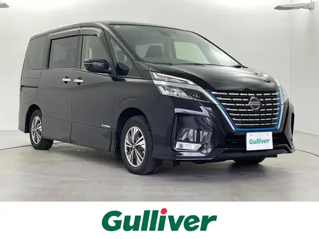 日産 セレナ e－パワー ハイウェイスター V 福井県 2021(令3)年 3.1万km ダイヤモンドブラック 純正7インチナビ/・FM/AM/Bluetooth/フルセグ/CD/DVD/・バックカメラ/プロパイロット/インテリジェントエマージェンシーブレーキ/コーナーセンサー/BSM/踏み間違い衝突防止アシスト/車線逸脱防止支援システム/両側パワースライドドア/ドライブレコーダー/ETC/純正15インチアルミホイール/純正フロアマット/USB入力端子
