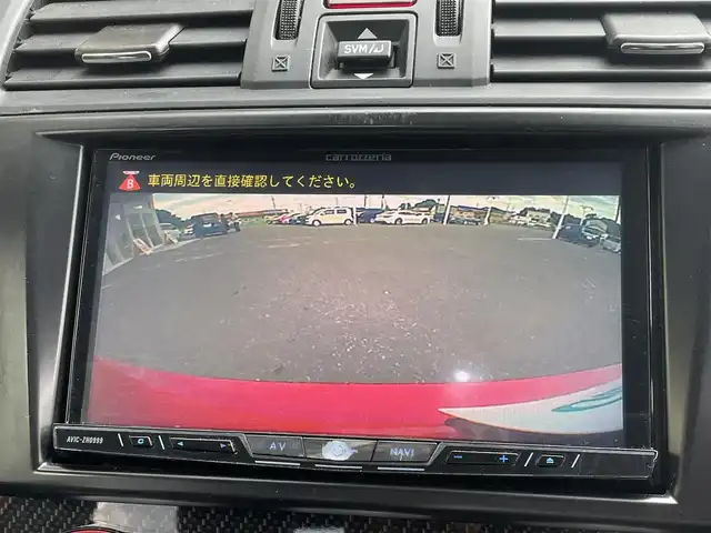 スバル ＷＲＸ ＳＴＩ STI 青森県 2016(平28)年 13.7万km ピュアレッド ４WD/6速MT/車高調(純正サスペンション有)/社外ナビ(フルセグTV/CD/DVD/AM・FM/BT/HDMI)/バックカメラ/サイドビューモニター/ETC/前方ドラレコ/社外SSR18インチアルミホイール(純正アルミホイール有)/純正フロアマット/スペアキー