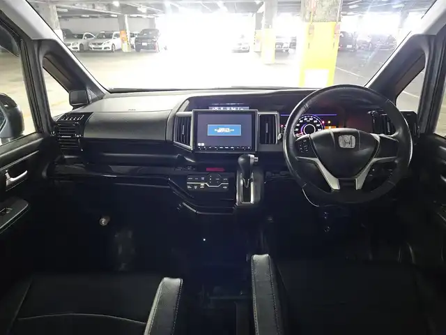 ホンダ ステップワゴン スパーダ Z 香川県 2013(平25)年 8万km プレミアムスパークルブラックパール ワンオーナー/純正9型ナビ/　(Bluetooth/CD/DVD)/フルセグTV/両側パワースライドドア/ビルトインETC/アルパイン10.2型リアビジョン/ビークルスタビリティアシスト/HIDヘッドランプ/オートライト/オートエアコン/本革巻きステアリング/ステアリングスイッチ/パドルシフト/レザー調シートカバー付/クールスピリット用17インチAW（純正積み込み）/スマートキーシステム/イモビライザー/セキュリティアラーム/禁煙車