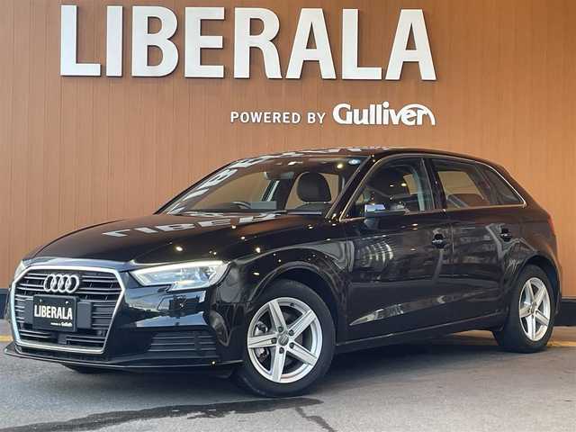 アウディ Ａ３ SB 30TFSI 高知県 2019(令1)年 0.8万km 黒 ナビゲーションパッケージ/アウディ純正ナビ/　【AM/FM/フルセグTV/BT】/バックカメラ/バーチャルコックピット/クルーズコントロール/純正１６インチAW/アイドリングストップ/ETC2/0