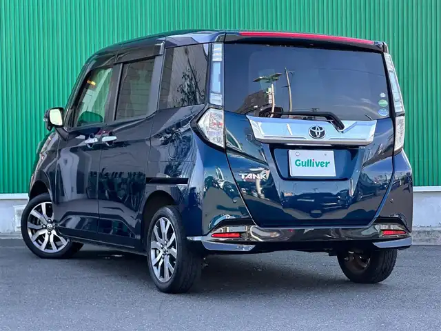 トヨタ タンク カスタムG－T 宮城県 2018(平30)年 4.7万km レーザーブルークリスタルシャイン コンフォートパッケージ/・シートヒーター（運転席/助手席）/・シートバックテーブル（運転席/助手席）/＝＝＝/スマートアシスト2/・衝突警報機能/・衝突回避支援ブレーキ機能/・車線逸脱警報機能/・誤発進抑制制御機能/・先行車発進お知らせ機能/純正9インチナビ（NSZT-Y66T）/・CD/DVD/・Bluetooth/・フルセグTV/バックカメラ/ビルトインETC2.0/ドライブレコーダー/両側パワースライドドア/革巻きステアリング/クルーズコントロール/LEDヘッドランプ/フォグランプ/オートライト/スマートキー＆プッシュスタート/電動格納ミラー/純正15インチAW/フロアマット/ドアバイザー/Wエアバッグ