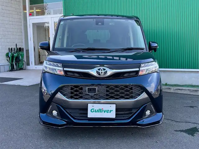 トヨタ タンク カスタムG－T 宮城県 2018(平30)年 4.7万km レーザーブルークリスタルシャイン コンフォートパッケージ/・シートヒーター（運転席/助手席）/・シートバックテーブル（運転席/助手席）/＝＝＝/スマートアシスト2/・衝突警報機能/・衝突回避支援ブレーキ機能/・車線逸脱警報機能/・誤発進抑制制御機能/・先行車発進お知らせ機能/純正9インチナビ（NSZT-Y66T）/・CD/DVD/・Bluetooth/・フルセグTV/バックカメラ/ビルトインETC2.0/ドライブレコーダー/両側パワースライドドア/革巻きステアリング/クルーズコントロール/LEDヘッドランプ/フォグランプ/オートライト/スマートキー＆プッシュスタート/電動格納ミラー/純正15インチAW/フロアマット/ドアバイザー/Wエアバッグ