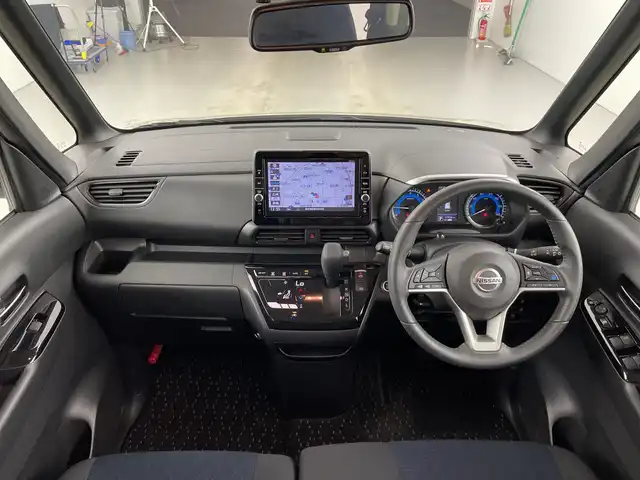 日産 ルークス HWS Gターボ プロパイロットED 愛知県 2021(令3)年 2.4万km フローズンバニラパール 禁煙車/純正9インチナビ/（AM/FM/フルセグTV/Bluetooth/CD/DVD）/全方位カメラ/プロパイロット/レーダークルーズコントロール/エマージェンシーブレーキ/レーンキープアシスト/ETC/前方ドライブレコーダー/両側パワースライドドア/純正15インチアルミホイール/アイドリングストップ/プッシュスタート/スマートキー/LEDヘッドライト/フロントフォグランプ
