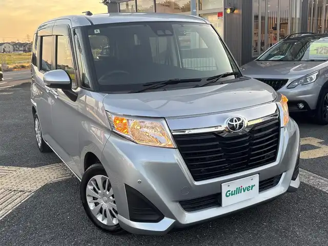 トヨタ ルーミー G－T 京都府 2020(令2)年 5.7万km ブライトシルバーM  ターボ車/ 両側パワースライドドア/ スマートアシスト３/ 純正7インチワイドSDナビ/・　バックカメラ/・　フルセグ/CD/DVD/BTオーディオ/・　SDREC/ ドライブレコーダー/ ETC/ クルーズコントロール/ コーナーセンサー/ 純正フロアマット/ ドアバイザー/ スマートキー/ プッシュスタート/ 新車時保証書/ 車両取説