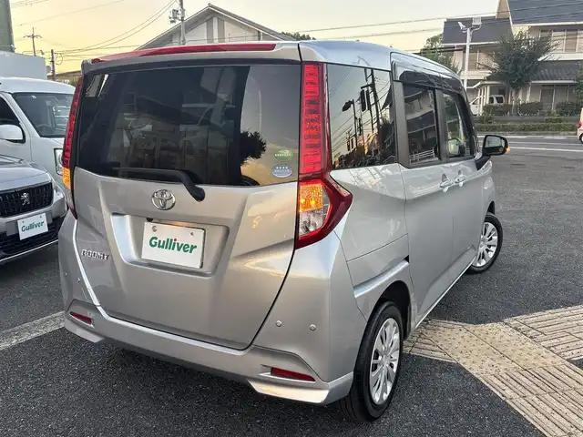トヨタ ルーミー G－T 京都府 2020(令2)年 5.7万km ブライトシルバーM  ターボ車/ 両側パワースライドドア/ スマートアシスト３/ 純正7インチワイドSDナビ/・　バックカメラ/・　フルセグ/CD/DVD/BTオーディオ/・　SDREC/ ドライブレコーダー/ ETC/ クルーズコントロール/ コーナーセンサー/ 純正フロアマット/ ドアバイザー/ スマートキー/ プッシュスタート/ 新車時保証書/ 車両取説