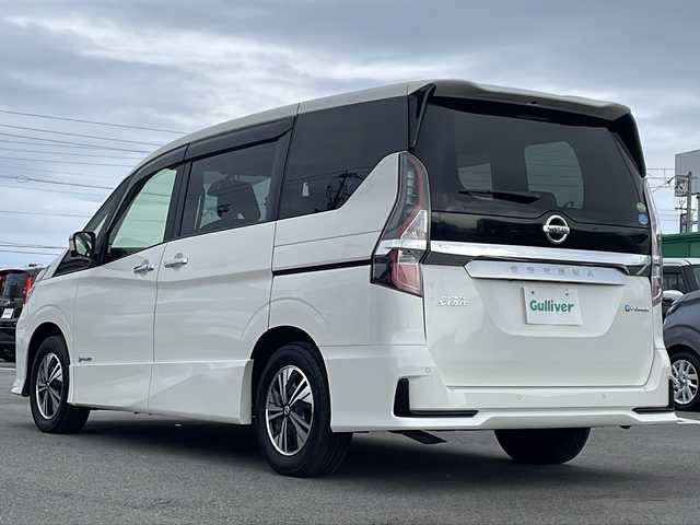 日産 セレナ e－パワー ハイウェイスター V 徳島県 2020(令2)年 4.1万km ブリリアントホワイトパール 社外9型ナビ　AVIC-RQ903/（DISC/SD/フルセグ/BT/ラジオ/USB/iPod/HDMI）/10.2型フリップダウンモニター/全方位カメラ/プロパイロット/ブラインドスポットモニター/オートブレーキホールド/パーキングアシスト/ドライブレコーダー/ETC/純正フロアマット/純正15インチアルミホイール/純正LEDヘッドライト/フォグライト/ドアバイザー/両側電動スライドドア/プッシュスタート