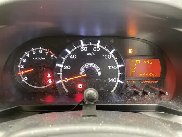 ダイハツ ムーヴ L SAⅡ 鹿児島県 2016(平28)年 8.3万km ブラックマイカメタリック ナビ/(フルセグTV/Bluetooth/DVD/CD)/スマートアシストII/　・衝突警報機能/　・車線逸脱警報機能/　・衝突回避支援ブレーキ機能/　・衝突警報機能（対車両）/　・誤発進抑制制御機能/　・先行車発進お知らせ機能/フロアマット/ベンチシート/電動格納ミラー/ドアバイザー/ヘッドライトレベライザー