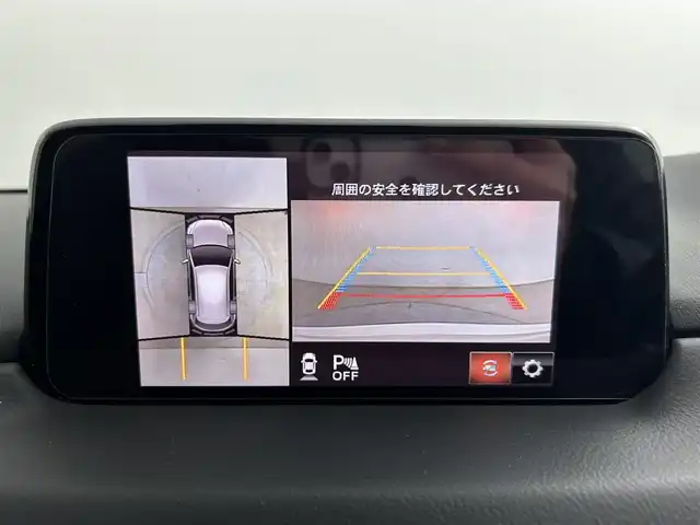 マツダ ＣＸ－５ 25S Lパッケージ 道央・札幌 2019(令1)年 4.2万km スノーフレイクホワイトパールマイカ ・4WD/・ワンオーナー/・純正ナビ/・ワンセグ/BT/CD/DVD/SD/・全方位カメラ/・衝突軽減防止/・レーンキープアシスト/・アダプティブクルーズコントロール/・クリアランスソナー/・ブラインドスポットモニター/・シートヒーター/・ステアヒーター/・パワーシート/・レザーシート/・電動リアゲート/・ETC2.0/・BOSEサウンド/・純正ドライブレコーダー/・LEDヘッドライト/・スマートキー/・プッシュスタート