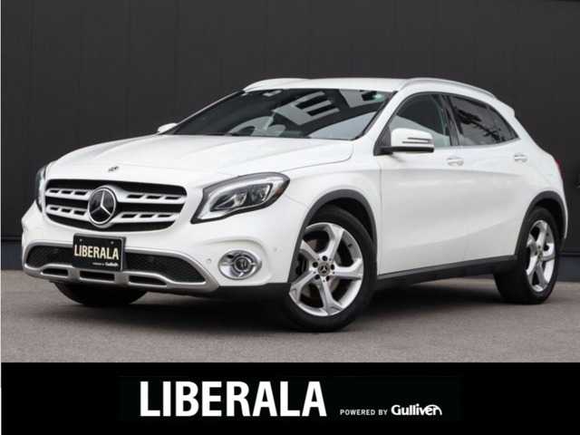 メルセデス・ベンツ ＧＬＡ２２０ 長野県 2018(平30)年 3.2万km 白 レーダーS-パッケージ /黒革シート /純正ナビTV/バックカメラ/CarPlay /ディストロニック 衝突軽減ブレーキ /LKA /BSM /シートヒーター /パワーバックドア /純正18AW /キーレスゴー /LEDライト