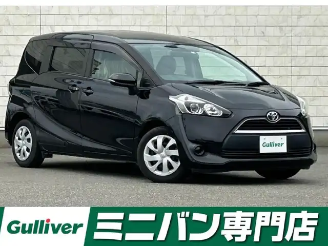 トヨタ シエンタ G 福岡県 2016(平28)年 7.6万km ブラックマイカ 純正7型SDナビ（フルセグTV/CD/DVD/BT）バックモニター両側パワスラドラレコETCアイドリングストップ横滑り防止装置純正フロアマットスマートキープッシュスタート