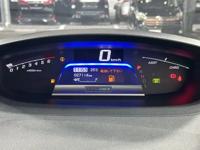 ホンダ フリード ハイブリット ジャストセレクション+ 大阪府 2014(平26)年 2.8万km スーパープラチナメタリック 純正ナビ(フルセグ/DVD再生/Bluetooth) バックカメラ ETC クルコン 両側パワースライドドア オートライト ハーフレザー HIDヘッドライト スマートキー