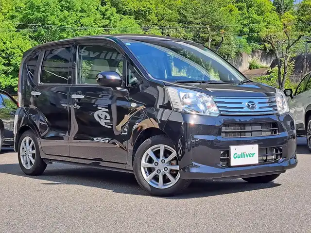 ダイハツ ムーヴ X SAⅢ 大阪府 2017(平29)年 2.3万km ブラックマイカメタリック /禁煙車//衝突被害軽減ブレーキ//ワンオーナー//社外オーディオ/CX315//AM/FM/CD//シートヒーター//オートハイビーム//スマートキー//プッシュスタート//保証書//取扱説明書