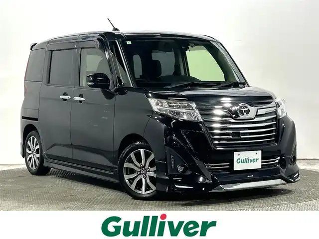 トヨタ ルーミー カスタムG－T 大阪府 2017(平29)年 5.1万km ブラックマイカメタリック モデリスタエアロ 純正ナビ(フルセグ/DVD再生/Bluetooth) バックカメラ ETC 両側パワースライドドア 衝突軽減 クルコン レーンアシスト アイドリングストップ オートエアコン