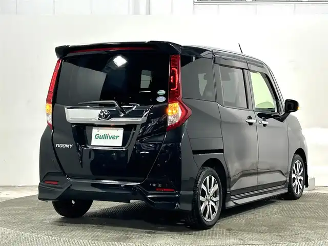 トヨタ ルーミー カスタムG－T 大阪府 2017(平29)年 5.1万km ブラックマイカメタリック モデリスタエアロ 純正ナビ(フルセグ/DVD再生/Bluetooth) バックカメラ ETC 両側パワースライドドア 衝突軽減 クルコン レーンアシスト アイドリングストップ オートエアコン