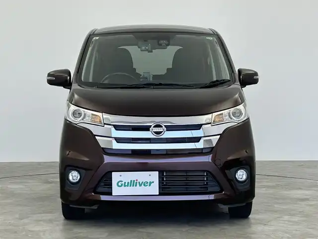 日産 デイズ HWS X Vセレ +SeftyⅡ 群馬県 2015(平27)年 3.2万km モカブラウンP 純正７インチナビ　アラウンドビューモニター　純正１４インチアルミホイール　横滑り防止装置　盗難防止装置　ＡＢＳ　スマートキー　スペアキー　アイドリングストップ　ドライブレコーダー　フロアマット　禁煙車