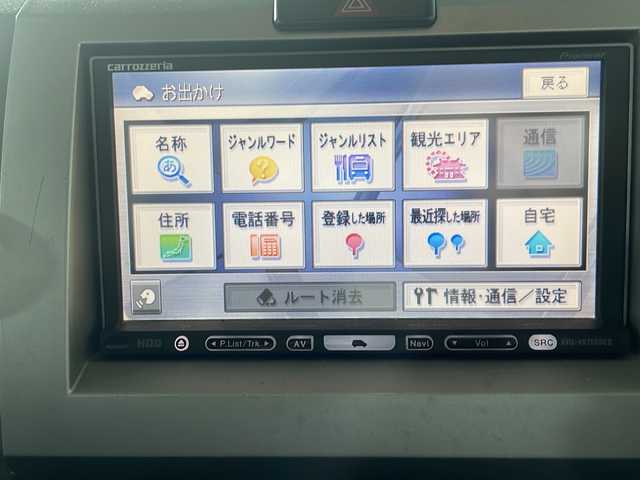 マツダ ＡＺ ワゴン XG 福岡県 2007(平19)年 12万km アズールグレーメタリック ・リモコンキー/・スペアキー/・社外ナビ/・CD/DVD/・IPoｄ/・Bカメラ/・ワンセグTV/・社外フロアマット/・ハロゲンヘッドライト/・電格ミラー/・ドアバイザー