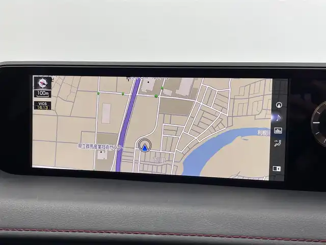 レクサス ＵＸ 250h Fスポーツ 群馬県 2018(平30)年 3.1万km セレスティアルブルーガラスフレーク 純正ナビ　サンルーフ　シートベンチレーション　ブラインドスポットモニター　パノラミックビューモニター　レーダークルーズコントロール　レーンキープアシスト　パワーバックドア　メモリシート　ＥＴＣ　禁煙車