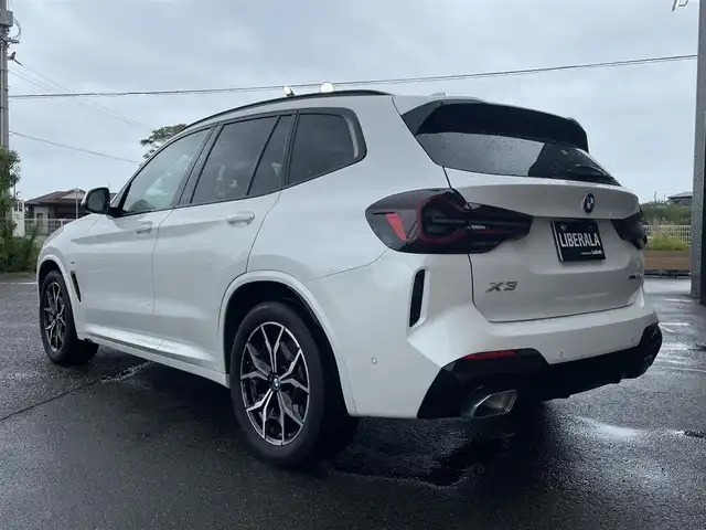 ＢＭＷ Ｘ３ xDrive20d Mスポーツ 宮崎県 2022(令4)年 3.8万km ミネラルホワイト 純正ナビ/インテリジェントセーフティ/パノラマガラスサンルーフ/アダプティブクルーズコントロール/ドライブレコーダー/ETC/全方位カメラ/ブラインドスポット/シートヒーター/黒革シート/ライブコックピット/ステアリングヒーター
