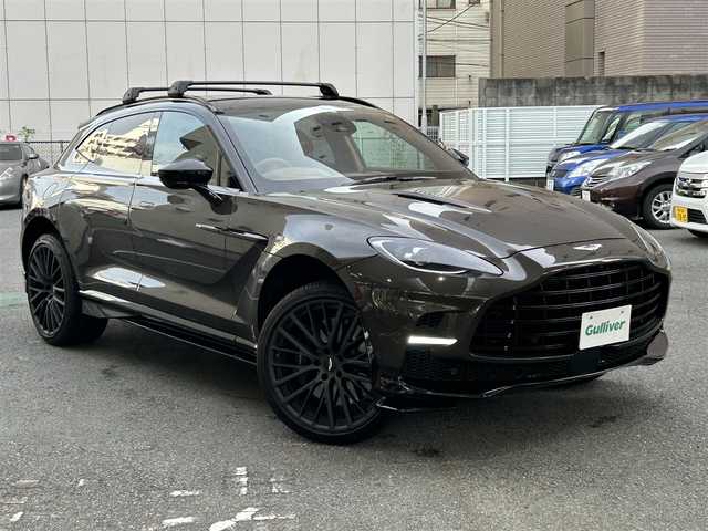アストンマーティン Ａ・マーチン ＤＢＸ 神奈川県 2023(令5)年 1万km ダークグレー DBX707/ディーラー車/外装色　カンバーランドグレー/内装色　センテナリーサドルタン/右ハンドル/23インチAWテクスチャードブラック/レザーシート/パワーシート/サンルーフ/３６０°カメラシステム/ナビゲーション/ETC2.0