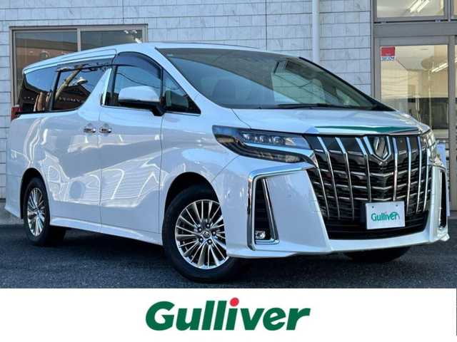 トヨタ アルファードハイブリット SR Cパッケージ 福岡県 2022(令4)年 5.6万km ホワイトパールクリスタルシャイン ワンオーナー/サンルーフ/JBLプレミアムサウンド/純正12.1インチフリップダウンモニター/デジタルインナーミラー/純正10.5インチメモリナビ/　（AM/FM/CD/DVD/Miracast/Bluetooth/フルセグTV）/パノラミックビューモニター/バック/フロント/サイドカメラ/トヨタセーフティセンス/・プリクラッシュセーフティ/・レーントレーシングアシスト/・オートマチックハイビーム/・ロードサインアシスト/・レーダークルーズコントロール/・先行車発進告知機能/・リアクロストラフィックアラート/パーキングアシスト/ブラインドスポットモニター/オートライト/コーナーセンサー/クリアランスソナー/純正17インチAW/両側パワースライドドア/パワーバックドア/COMTEC前後ドライブレコーダー【ZDR026】/ビルトインETC2.0/ステアリングヒーター/黒色レザーシート/シートメモリ（D席）/パワーシート（1.2列目）/シートヒーター（D/N）/エアシート（D/N）/キャップテンシート/オットマン/純正フロアマット/ドアバイザー/スペアキー×1/ISOFIX/保証書/取扱説明書/ナビ取扱説明書