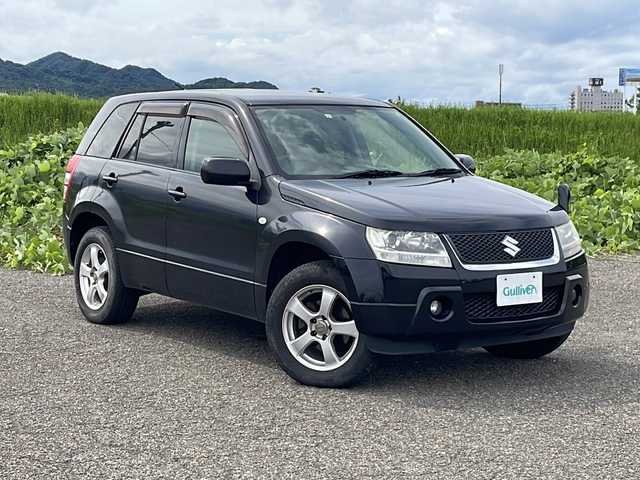 スズキ エスクード 2．0XG 新潟県 2007(平19)年 9.3万km ブルーイッシュブラックパール3 4WD/CD/MD/ETC/シートヒーター /ステアリングスイッチ/スマートキー/キセノンヘッドライト/フォグランプ/社外17インチアルミホイール