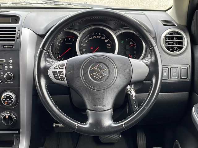 スズキ エスクード 2．0XG 新潟県 2007(平19)年 9.3万km ブルーイッシュブラックパール3 4WD/CD/MD/ETC/シートヒーター /ステアリングスイッチ/スマートキー/キセノンヘッドライト/フォグランプ/社外17インチアルミホイール