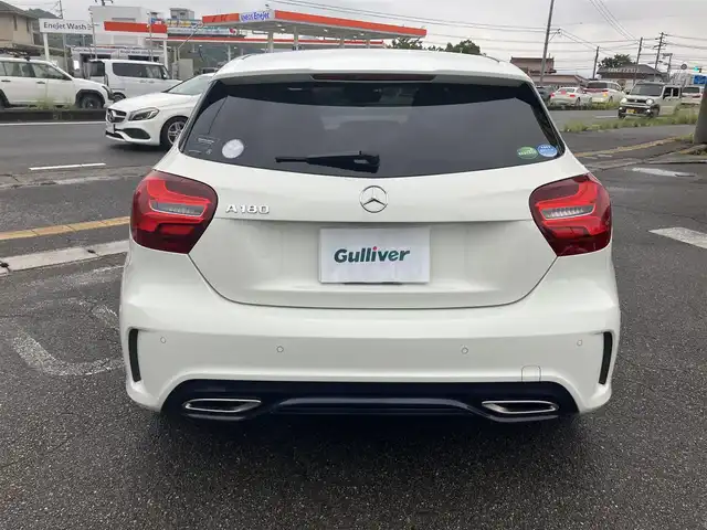 メルセデス・ベンツ Ａ１８０ AMG スタイル 広島県 2018(平30)年 5.5万km カルサイトホワイト 純正ナビ・フルセグTV/バックカメラ/ハーフレザーシート/シートヒーター/LEDオートライト/パドルシフト/レーダークルーズコントロール/アクティブブレーキアシスト/アテンションアシスト/ブラインドスポットアシスト/レーンキープアシスト/コーナーセンサー/キーレスゴー