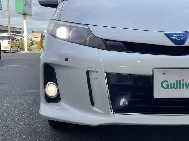 トヨタ エスティマ ハイブリッド アエラス 青森県 2013(平25)年 11.4万km ホワイトパールクリスタルシャイン 禁煙/純正ナビ/CD/DVD/DTV/Bluetooth/バックカメラ/両側パワースライドドア/社外AW付スタッドレス積み込み/HIDオートライト/クルーズコントロール/コーナーセンサー/パワーシート/パワーバックドア/スマートキー/プッシュスタート/純正フロアマット/ドアバイザー/ETC