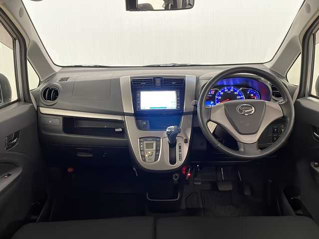 ダイハツ ムーヴ カスタム X LTD SA 兵庫県 2013(平25)年 6.8万km タングステングレーM 純正メモリナビ（ＣＤ/ＵＳＢ/ラジオ/ワンセグ）/バックカメラ/ＥＴＣ/前後ドライブレコーダー/衝突軽減システム/横滑り防止装置/オートライト/ＬＥＤヘッドライト/プッシュスタート/スマートキー/純正フロアマット/純正14インチＡＷ/ドアバイザー