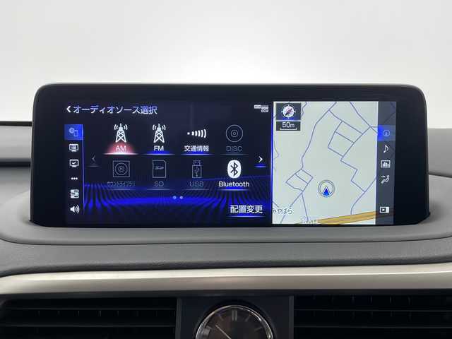 レクサス ＲＸ 450h バージョンL 長野県 2021(令3)年 2.9万km グラファイトブラックガラスフレーク 4WD/純正ディスプレイオーディオ（ナビ機能付）/トヨタセーフティセンス/・プリクラッシュセーフティ/・レーントレーシングアシスト/・レーンディパーチャーアラート/・ロードサインアシスト/・レーダークルーズコントロール/・オートマチックハイビーム/ドライブレコーダー/ブラインドスポットモニター/バックカメラ/サイドカメラ/フロントカメラ/フルセグTV/Bluetooth/CD/DVD/AUX/ビルトインETC2.0/サンルーフ/パワーシート（運転席、助手席）/シートヒーター（運転席、助手席、後席）/エアシート（運転席、助手席）/シートメモリー（運転席）/オートライト/LEDヘッドライト/フォグランプ/ステアリングヒーター/ステアリングスイッチ/電子パーキング/オートホールド/パドルシフト/純正フロアマット/純正アルミホイール/2列目サンシェード/電動格納ミラー/ドアバイザー
