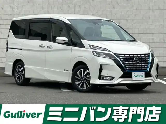 日産 セレナ e－パワー ハイウェイスター V 福岡県 2020(令2)年 5.9万km ブリリアントホワイトパール 純正10型SDナビ(フルセグTV/CD/DVD/BT)アラウンドビューモニタープロパイロットエマージェンシーブレーキコーナーセンサーBSM両側パワスラETCドラレコ純正LEDヘッドライト純正16インチアルミホイール純正フロアマットスマートキープッシュスタート