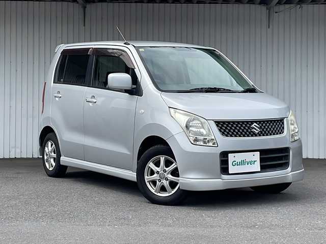 スズキ ワゴンＲ FT－LTD 長野県 2008(平20)年 8.3万km シルキーシルバーメタリック ４WD/純正CD/プッシュスタートエンジン/社外13インチアルミ/純正アルミ夏タイヤ積込/シートヒーター /保証書
