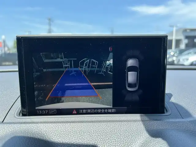 アウディ Ａ３ セダン 1．4 TFSI スポーツ 滋賀県 2017(平29)年 3.2万km 白 純正ナビ/CD/DVD/BT/USB/AUX/フルセグテレビ/ETC/バーチャルコックピット/LEDヘッドライト/バックカメラ/シートヒーター/ACC