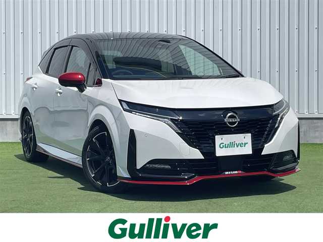 日産 オーラ ニスモ 香川県 2021(令3)年 3.8万km ピュアホワイトパール / スーパーブラック 2トーン 登録時走行距離：37176km/純正SDナビゲーション/→フルセグTV/全方位カメラ/ETC2.0/インテリジェントアラウンドビューモニター /プロパイロット/ステアリングリモコン/前後コーナーセンサー/LEDオートライト/オートハイビーム/フォグランプ/スマートキー/スペアキー